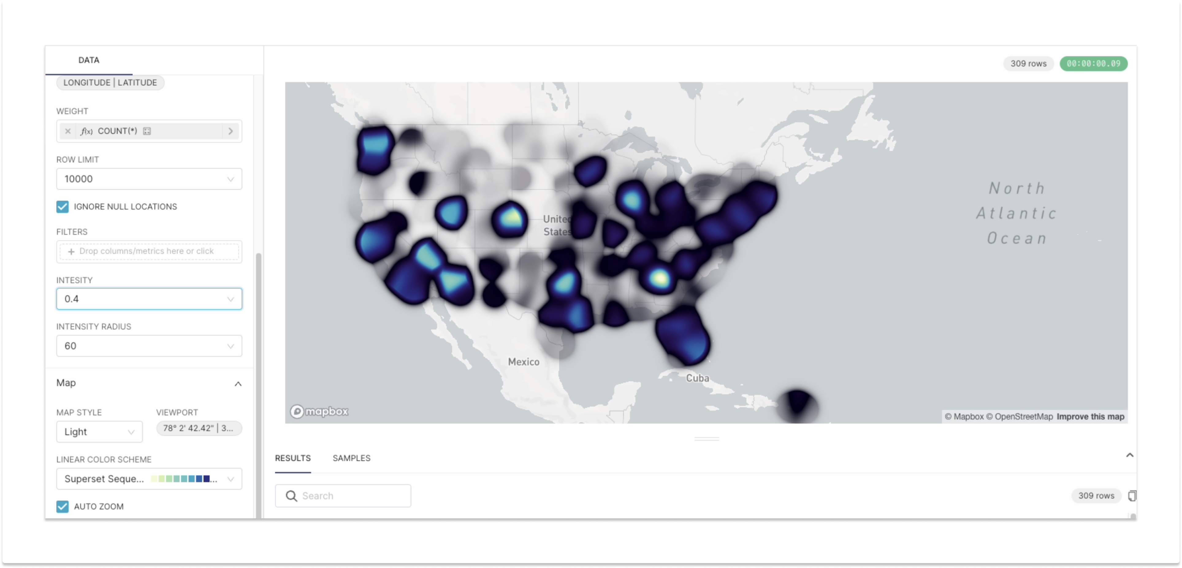 DeckGL Heatmap