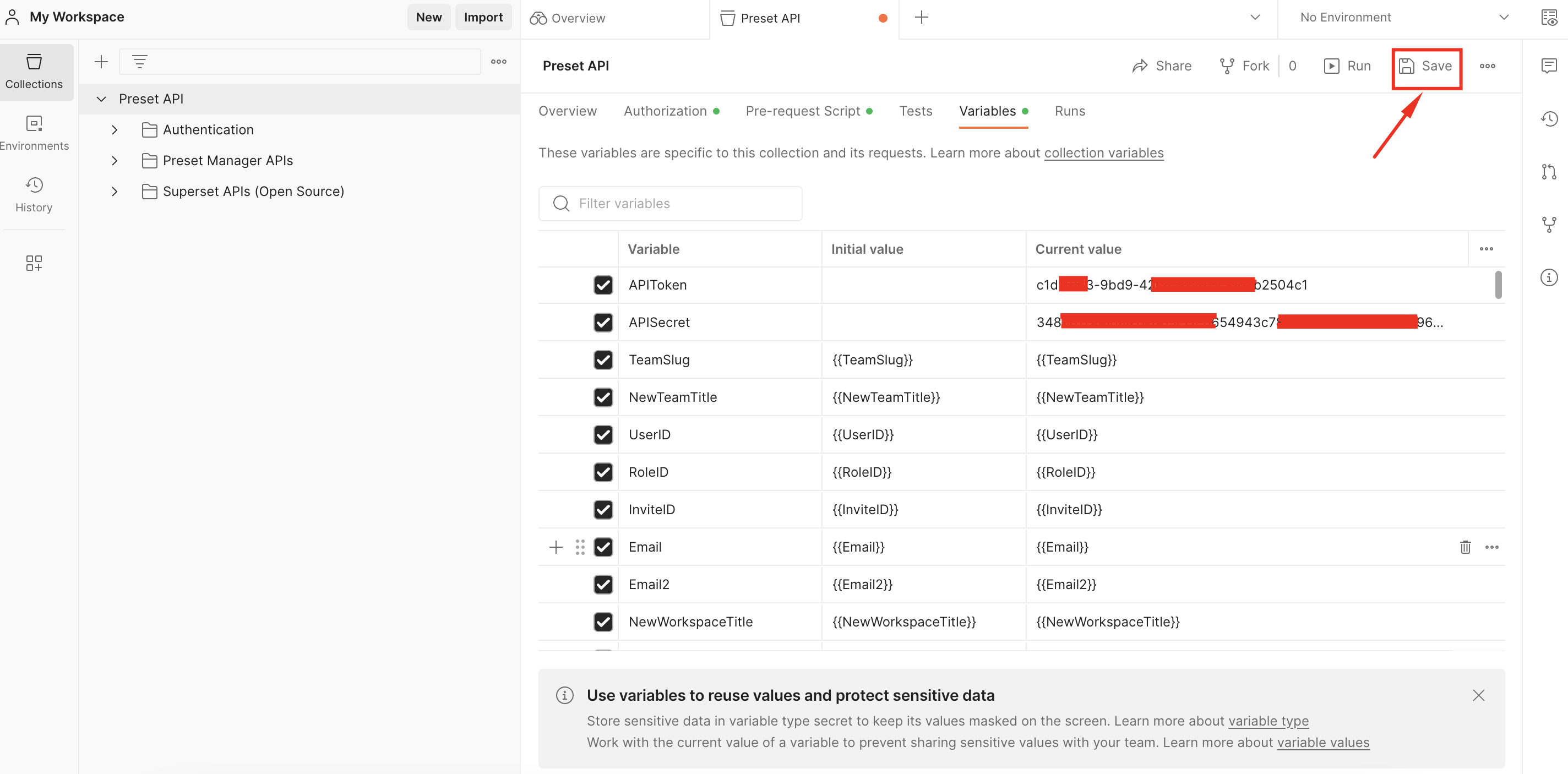 Authenticated Endpoints
