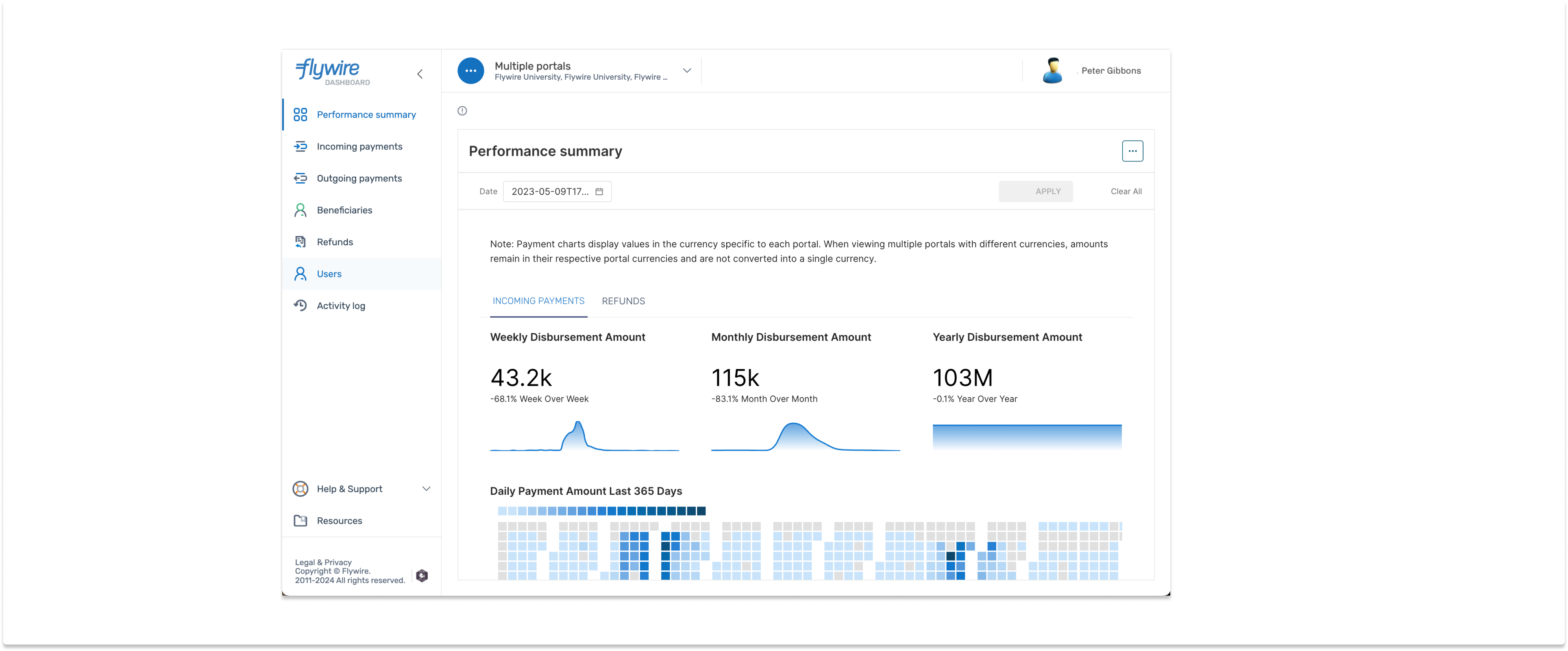 Flywire - Themed Embedded