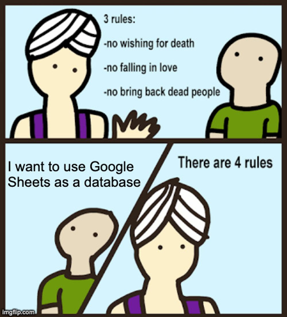 Gsheets Genie Comic